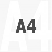 A4 - 210X297